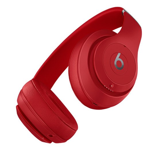 Apple Studio 3 Écouteurs Avec fil &sans fil Arceau Appels/Musique Micro-USB Bluetooth Rouge