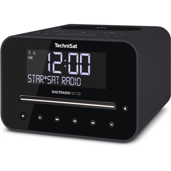TechniSat 0000/3939 Radio portable Analogique et numérique Noir