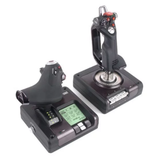 Logitech X52 Pro Flight Control System simulation de vol Logitech X52 Pro Flight Control System simulation de vol