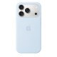 Apple Coque en silicone avec MagSafe pour iPhone 18 Pro - Bleu lumineux