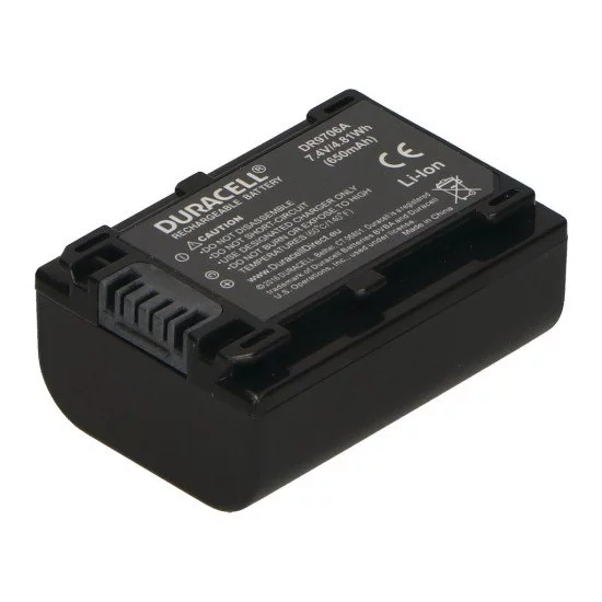 Duracell DR9706A batterie de caméra/caméscope Lithium-Ion (Li-Ion) 700 mAh Duracell DR9706A batterie de caméra/caméscope Lithium-Ion (Li-Ion) 700 mAh