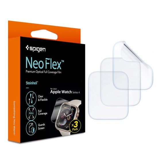 Spigen Neo Flex Protection d'écran transparent Smartwatch Apple 3 pièce(s)