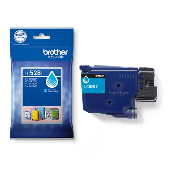 Brother LC528C cartouche d'encre 1 pièce(s) Original Cyan