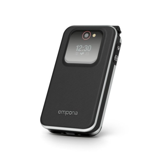 Emporia JOY 7,11 cm (2.8") 113 g Noir Téléphone d'entrée de gamme