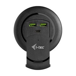 i-tec Built-in Desktop Fast Charger, USB-C PD 3.0 + 3x USB 3.0 QC3.0, 96 W i-tec Built-in Desktop Fast Charger, USB-C PD 3.0 + 3x USB 3.0 QC3.0, 96 W
