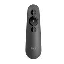 Logitech R500s télécommande Bluetooth/RF Graphite Logitech R500s télécommande Bluetooth/RF Graphite