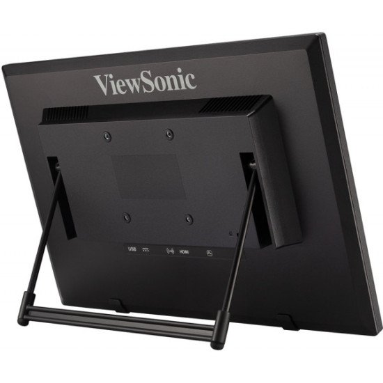 Viewsonic TD1630-3 écran PC 39,6 cm (15.6") 1366 x 768 pixels HD LCD Écran tactile Multi-utilisateur Noir