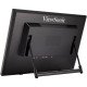 Viewsonic TD1630-3 écran PC 39,6 cm (15.6") 1366 x 768 pixels HD LCD Écran tactile Multi-utilisateur Noir