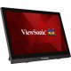 Viewsonic TD1630-3 écran PC 39,6 cm (15.6") 1366 x 768 pixels HD LCD Écran tactile Multi-utilisateur Noir