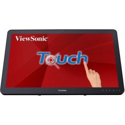 Viewsonic TD2430 moniteur à écran tactile 59,9 cm (23.6") 1920 x 1080 pixels Plusieurs pressions Multi-utilisateur Noir Viewsonic TD2430 moniteur à écran tactile 59,9 cm (23.6") 1920 x 1080 pixels Plusieurs pressions Multi-utilisateur Noir