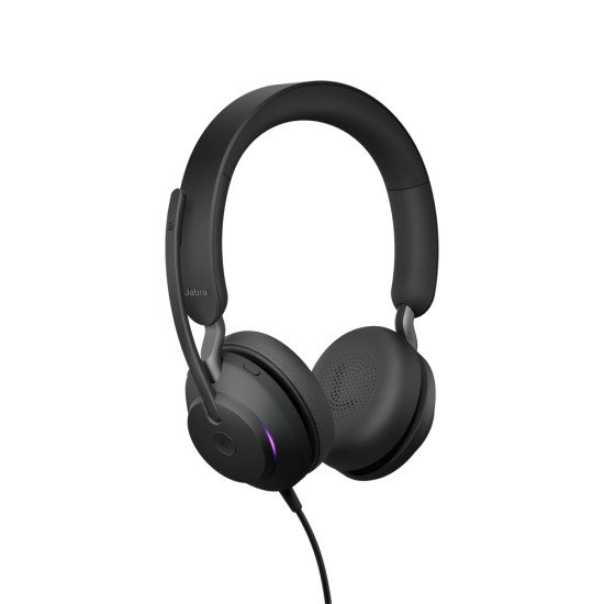 Jabra Evolve2 40, MS Stereo Casque Arceau Noir