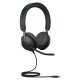 Jabra Evolve2 40, MS Stereo Casque Arceau Noir