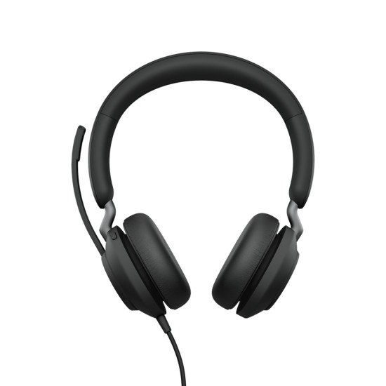 Jabra Evolve2 40, MS Stereo Casque Arceau USB Type-A Noir
