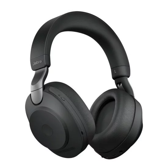 Jabra Evolve2 85, UC Stereo Casque Arceau Noir Jabra Evolve2 85, UC Stereo Casque Arceau Noir