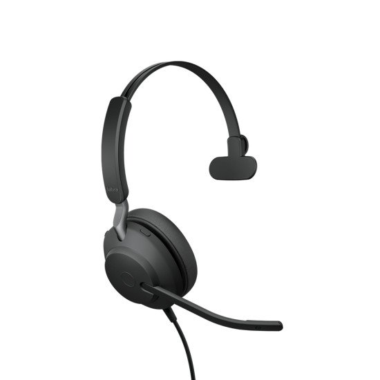 Jabra Evolve2 40, UC Mono Casque Arceau Noir
