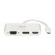 D-Link DUB-V310 station d'accueil Avec fil USB 3.2 Gen 1 (3.1 Gen 1) Type-C Blanc