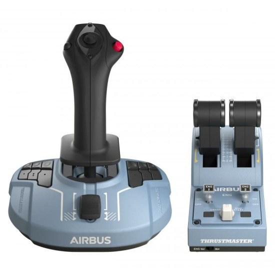 Thrustmaster Airbus Edition Noir, Bleu USB Joystick Analogique/Numérique PC