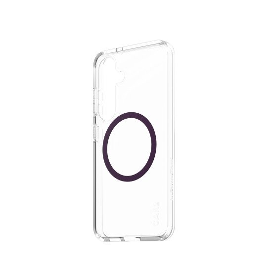 PanzerGlass CARE by ® Flagship Case Transparent Urban Combat w. Plum Purple Qi Compatible Samsung Galaxy S25 coque de protection pour téléphones portables Housse PanzerGlass CARE by ® Flagship Case Transparent Urban Combat w. Plum Purple Qi Compatible Samsung Galaxy S25 coque de protection pour téléphones portables Housse
