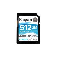 Kingston Technology Canvas Go! Plus mémoire flash 512 Go SD UHS-I Classe 10