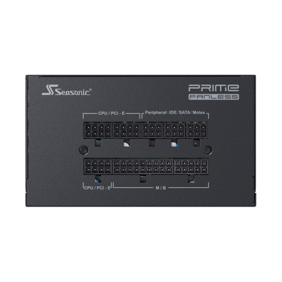 Seasonic PRIME Fanless PX unité d'alimentation d'énergie 450 W 20+4 pin ATX ATX Noir Seasonic PRIME Fanless PX unité d'alimentation d'énergie 450 W 20+4 pin ATX ATX Noir