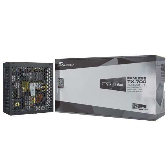 Seasonic PRIME Fanless TX unité d'alimentation d'énergie 700 W 20+4 pin ATX ATX Noir