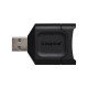 Kingston Technology MobileLite Plus lecteur de carte mémoire Noir USB 3.2 Gen 1 (3.1 Gen 1) Type-A