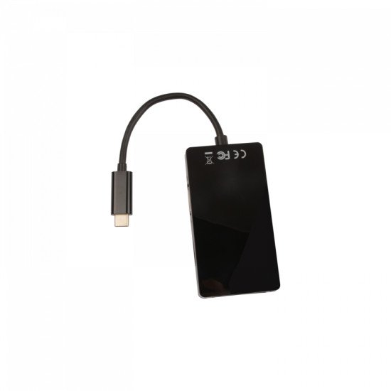V7 CA06361 adaptateur graphique USB 3840 x 2160 pixels Noir