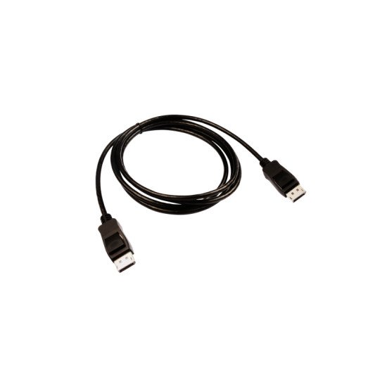 V7 Câble vidéo Pro DisplayPort mâle vers DisplayPort mâle, noir, 2 m