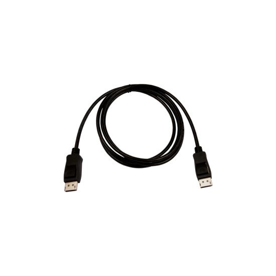 V7 Câble vidéo Pro DisplayPort mâle vers DisplayPort mâle, noir, 2 m