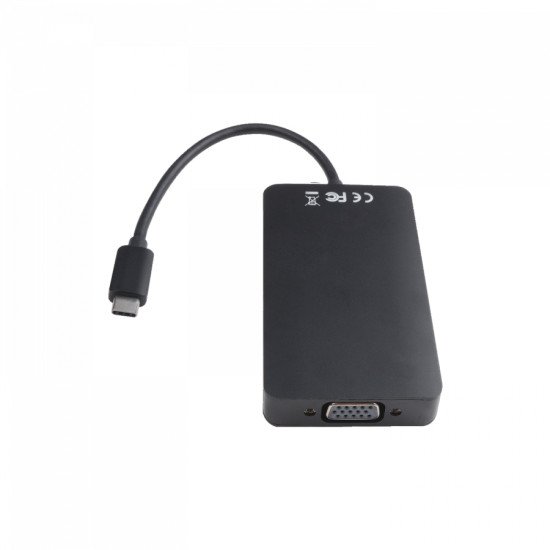 V7 CA06363 adaptateur graphique USB 3840 x 2160 pixels Noir