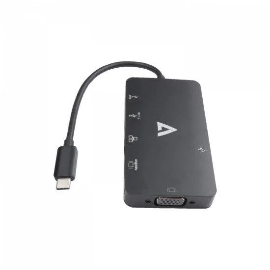 V7 CA06363 adaptateur graphique USB 3840 x 2160 pixels Noir V7 CA06363 adaptateur graphique USB 3840 x 2160 pixels Noir