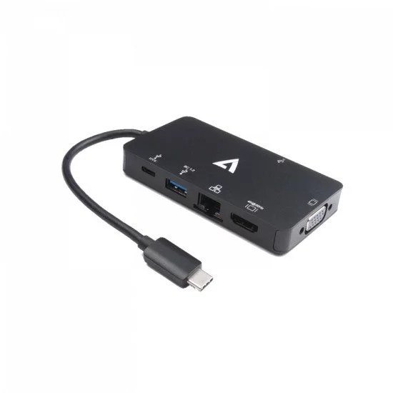 V7 CA06363 adaptateur graphique USB 3840 x 2160 pixels Noir V7 CA06363 adaptateur graphique USB 3840 x 2160 pixels Noir