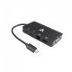 V7 CA06363 adaptateur graphique USB 3840 x 2160 pixels Noir
