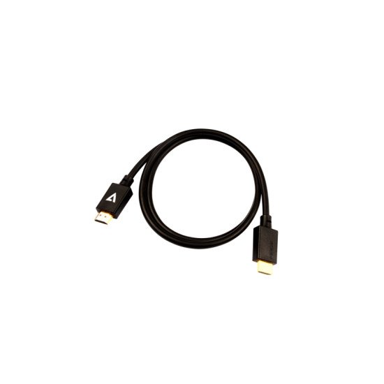 V7 Câble vidéo Pro HDMI mâle vers HDMI mâle, noir, 1 m