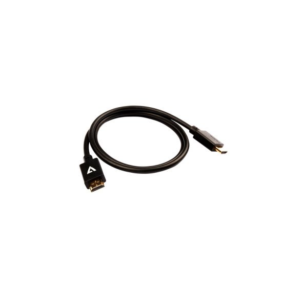 V7 Câble vidéo Pro HDMI mâle vers HDMI mâle, noir, 1 m