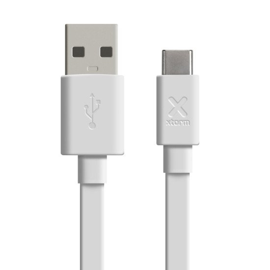 Xtorm CF050 câble USB 1 m USB 2.0 USB A USB C Blanc