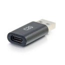 C2G Adaptateur convertisseur SuperSpeed USB 5 Gbits/s USB-C® femelle vers USB-A mâle C2G Adaptateur convertisseur SuperSpeed USB 5 Gbits/s USB-C® femelle vers USB-A mâle