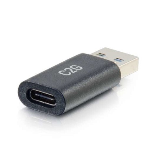 C2G Adaptateur convertisseur SuperSpeed USB 5 Gbits/s USB-C® femelle vers USB-A mâle