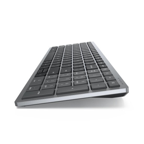 DELL KM7120W clavier Souris incluse RF sans fil + Bluetooth QWERTY Gris, Titane