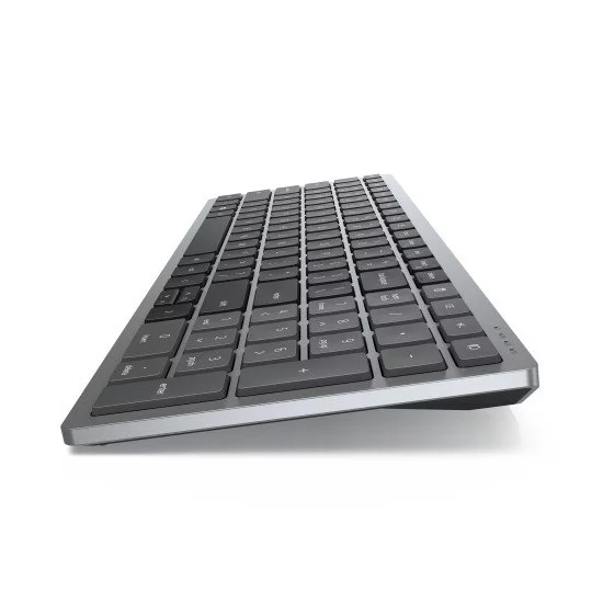 Clavier Souris Sans Fil DELL KM7120W - Bluetooth Et RF QWERTY Gris Titane