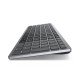 DELL KM7120W clavier RF sans fil + Bluetooth QWERTY US International Gris, Titane