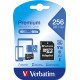 Verbatim Premium U1 256 Go MicroSDXC UHS-I Classe 10