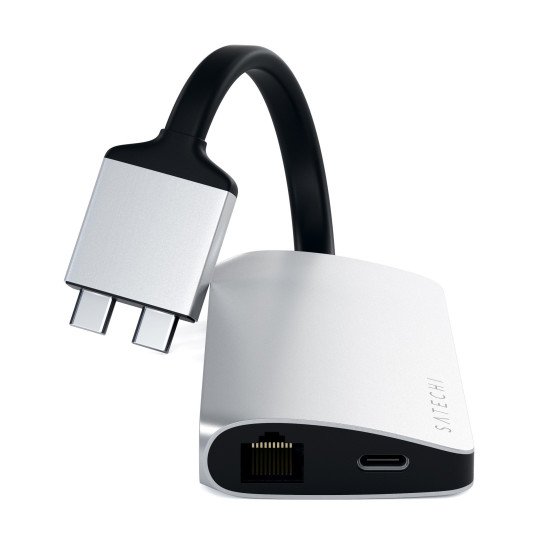 Satechi ST-TCDMMAS station d'accueil USB 3.2 Gen 1 (3.1 Gen 1) Type-C Argent Satechi ST-TCDMMAS station d'accueil USB 3.2 Gen 1 (3.1 Gen 1) Type-C Argent
