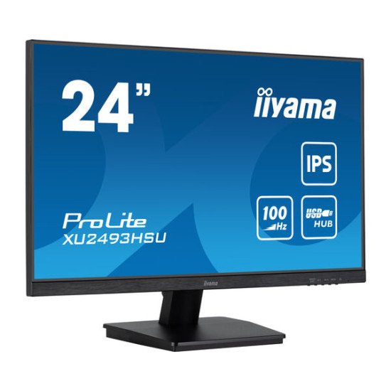 iiyama ProLite XU2493HSU-B6 écran PC 61 cm (24") 1920 x 1080 pixels Full HD LED Noir