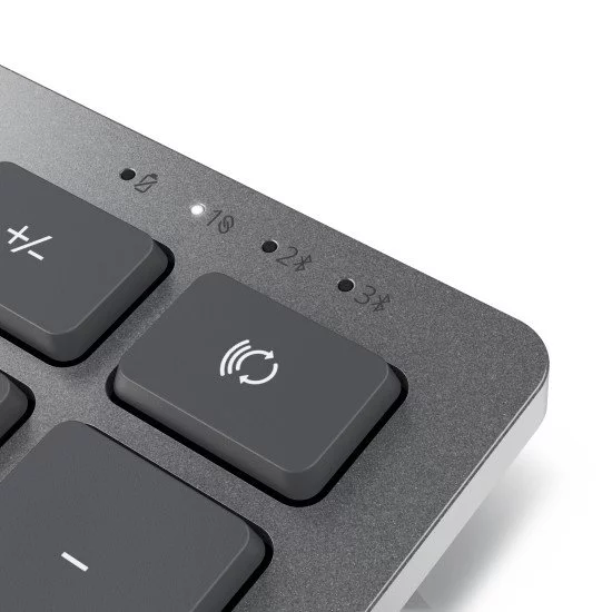 DELL KM7120W clavier RF sans fil + Bluetooth QWERTY Belge Gris, Titane DELL KM7120W clavier RF sans fil + Bluetooth QWERTY Belge Gris, Titane