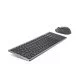 DELL KM7120W clavier RF sans fil + Bluetooth QWERTY Belge Gris, Titane DELL KM7120W clavier RF sans fil + Bluetooth QWERTY Belge Gris, Titane