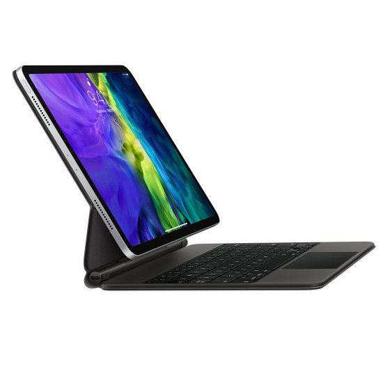 Apple MXQT2SM/A clavier pour tablette Noir QWERTZ Suisse