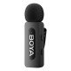BOYA Système de microphone sans fil BY-V2.0 2,4 GHz 2,4 GHz