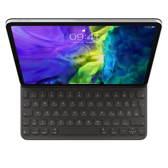 Apple MXNK2D/A clavier pour tablette Noir QWERTZ Allemand