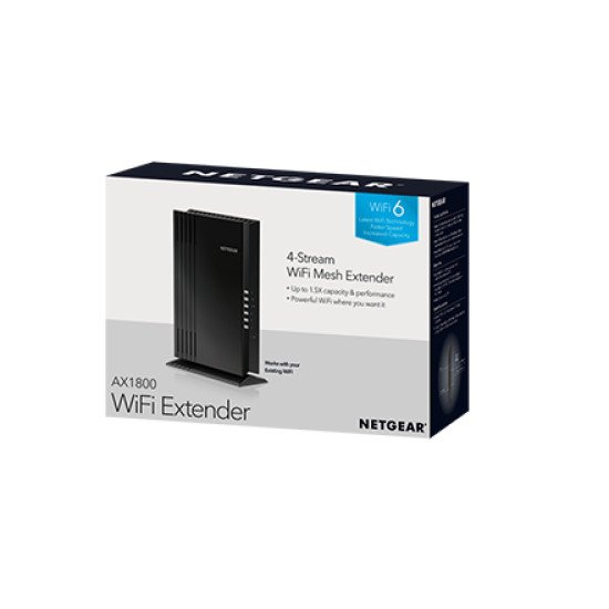 Netgear EAX20 Répéteur réseau 10,100,1000 Mbit/s Noir